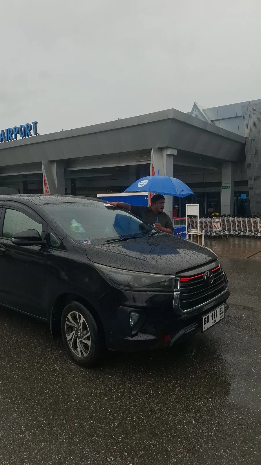 Pelayanan VVIP Kepala BNPB oleh Marsada Trip Rental Mobil Silangit di Bandara Silangit