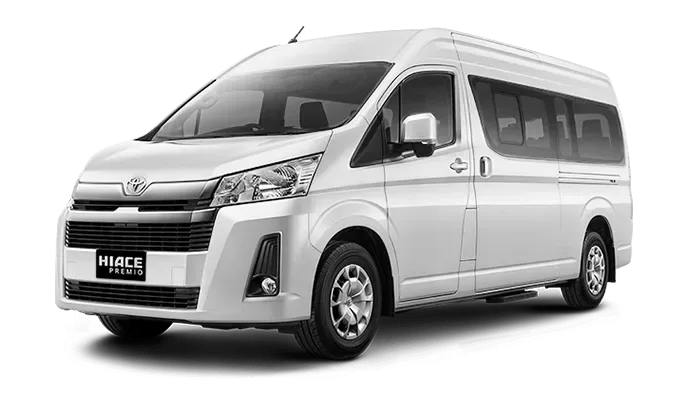 Hiace Premio rental mobil Hiace Kualanamu